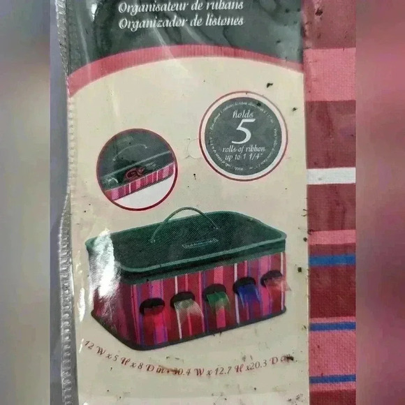 Rubbermaid Ribbon Organizer Storage Dispenser Craft Christmas Yarn New Open - Picture 2 of 7